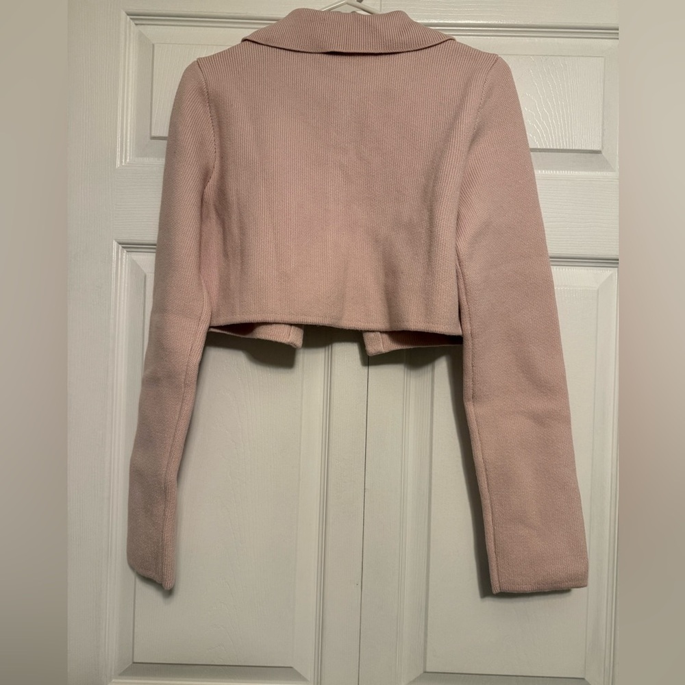 MAJORELLE Solveig Cardigan in Light Pink - Picture 5 of 7